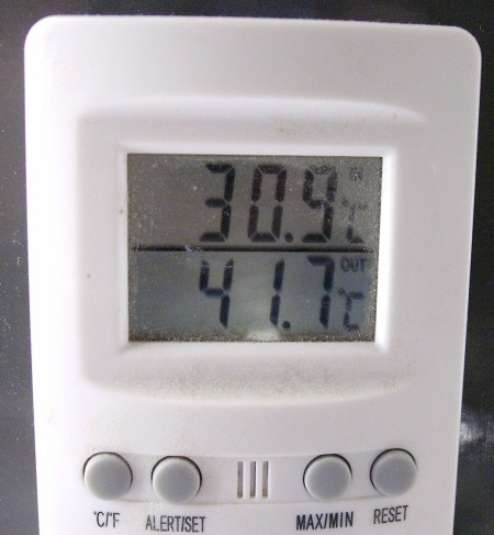 Thermometer - 41,7 °C