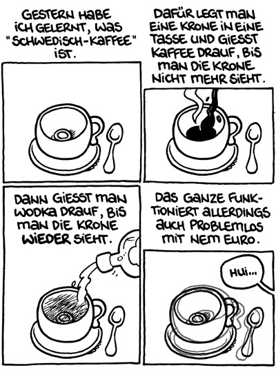 Schwedisch Kaffee (Copyright: Flix, www.der-flix.de)